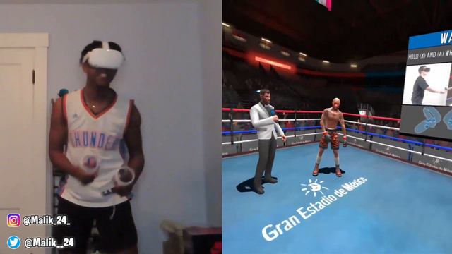 TEACH YOUR MANS HOW TO SQUABBLE !!!! | Creed Rise to Glory VR Gameplay смотреть онлайн