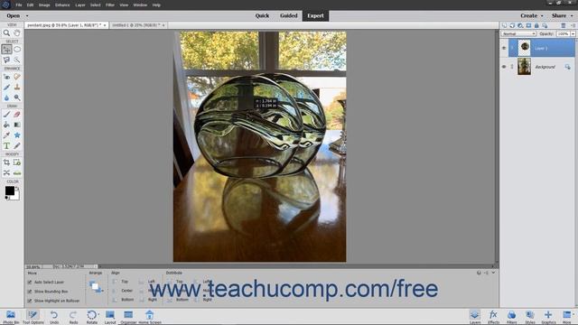 Photoshop Elements 2020 Tutorial Copying and Pasting Pixel Selections Adobe Training смотреть онлайн
