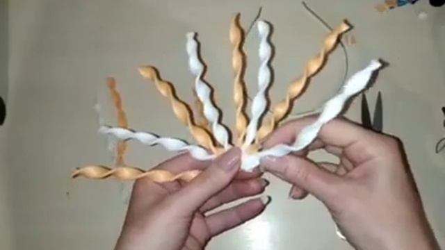 Украшение из изолона МК ободок, обруч смотреть онлайн