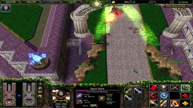 Warcraft 3 | Enfo's Team Survival Ripped Off Singleplayer | Gameplay смотреть онлайн
