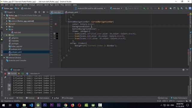 Flutter Bottom Navigation Bar | Animated Navigation Bar | Curved Navigation Bar Example смотреть онлайн