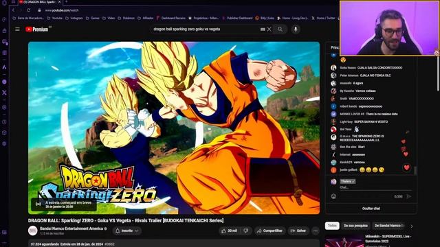 ?AO VIVO: GAMEPLAY DE GOKU VS VEGETA e possível DATA DE LANÇAMENTO de DRAGON BALL SPARKING ZERO! смотреть онлайн