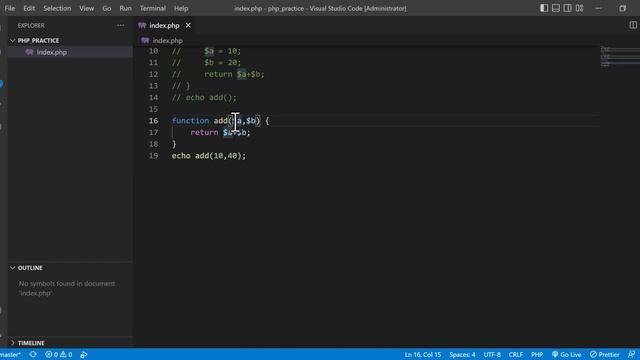 34. Function | PHP Tutorial | Basic to Advanced | PHP 8.2 смотреть онлайн