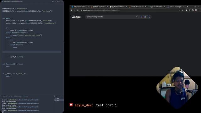 REFACTOR md-compile BASH SCRIPT TO PYTHON смотреть онлайн
