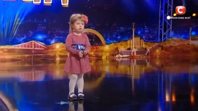 2-летняя девочка Арина Шугалевич знает все столицы мира! - Украина має талант Дети - Кастинг в Киев смотреть онлайн