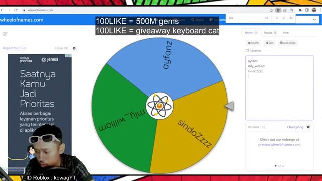 ?LIVE! GIVEAWAY EXCLUSIVE & 100M GEMS PET SIMULATOR X PIXEL WORLD | ROBLOX INDONESIA смотреть онлайн