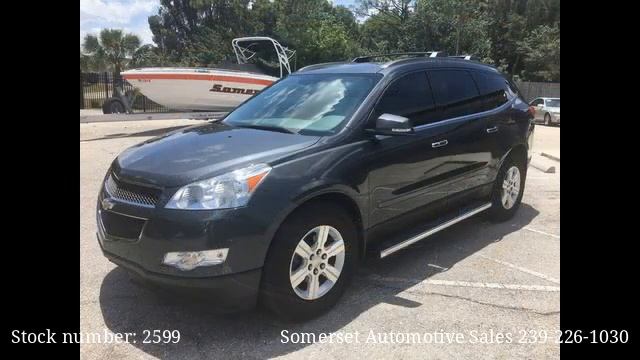 2011 Gray Chevrolet Traverse LT AWD - Fort Myers, FL 33912 - Used Cars смотреть онлайн