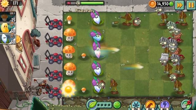 Plants vs. Zombies™ 2 - PopCap Pinata Party Today 104 Walkthrough смотреть онлайн
