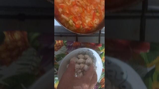 ЭКСПРЕСС ЗАВТРАК ПО ТУРЕЦКИ ! ПЕЛЬМЕНИ С ОВОЩАМИ !