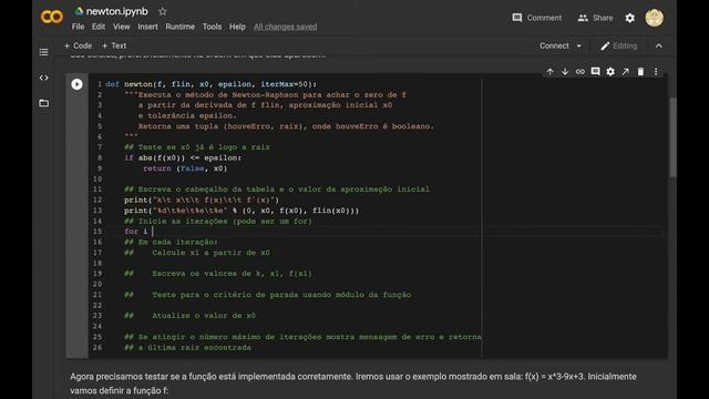 Implementação do Método de Newton-Raphson смотреть онлайн