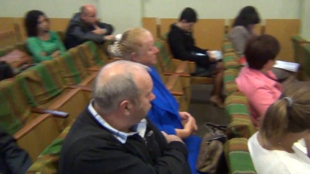 В. Сабадаш представил новго начальника юридического отдела.