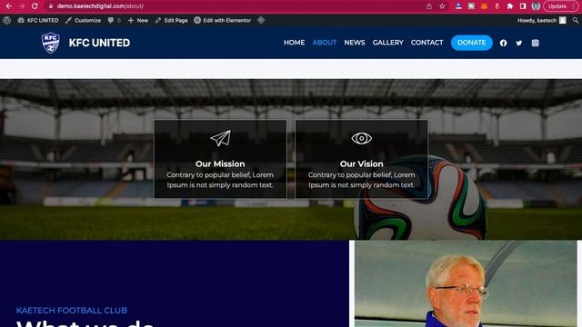 How to Create a Soccer or Football Club Website With WordPress and Elemtor for Free (Part 2) смотреть онлайн
