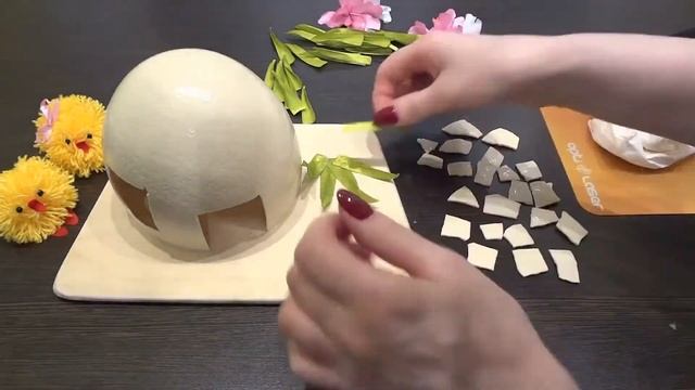 Поделки из страусиных яиц. смотреть онлайн