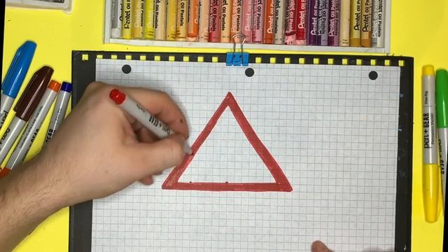 Как нарисовать Знак Дорожного Движения Светофорное регулирование|Рисуем Знаки Дорожного Движения