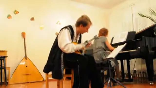 А.Венников и А.Чубарова_Bach Johann Sebastian - Scherzo H-minor.flv смотреть онлайн