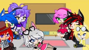 ?Sonic and his friends react to TikTok and someone from the future -??