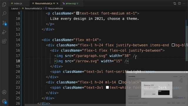 NEXT.JS | React ile server-side website | 18. Resume / CV Modal смотреть онлайн