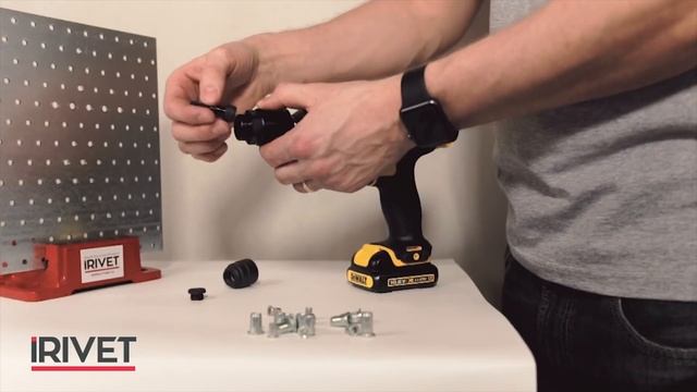 Насадка заклёпочник AIRPRO SENR-H10F и её принцип действия. смотреть онлайн