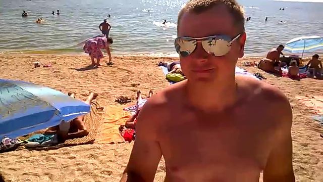 Пляж Счастливцево 2017