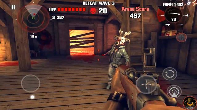 DEAD TRIGGER!!! Прохождение арены:часть 1