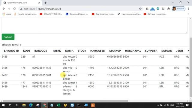 03 - Perintah Limit pada manipulasi database смотреть онлайн