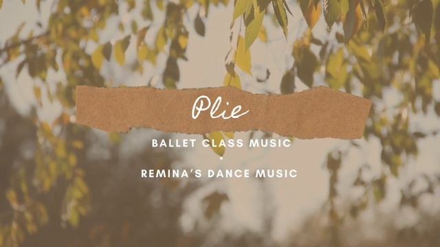 Plie (3/4) - Ballet Class Music vol. 1 смотреть онлайн