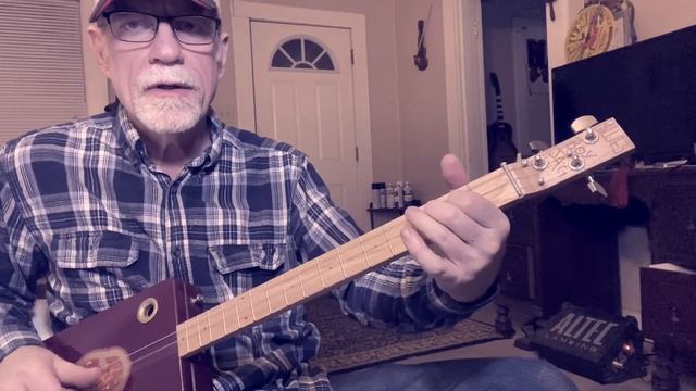 T-Bone Walker How To Play 9th Chords on a 3 String CBG #cbglesson cigar box guitar scale смотреть онлайн