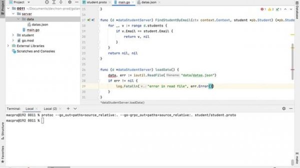 GO-Lang GRPC: Contoh sederhana pengaplikasian client dan server