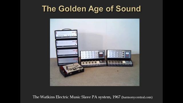 A brief history of live sound reinforcement смотреть онлайн