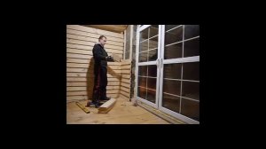 Обшивка доской внахлест / Sheathing Board overlap Christmas tree