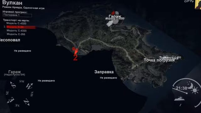 SpinTires """ВУНКАН""" часть 1 разветка. В ГЛАВНОЙ РОЛИ ГАЗ 66 "ШИШИГА" смотреть онлайн