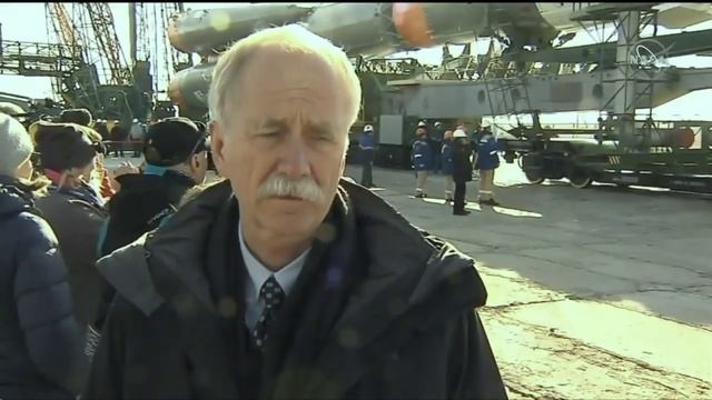 Rollout Of Soyuz-FG Rocket With Manned Soyuz MS-12 Spacecraft