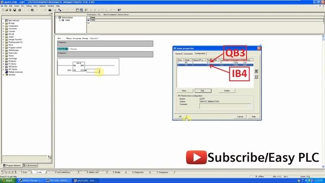 Siemens Step 7 CPU to CPU by Communication via Profibus in Simatic Manager смотреть онлайн