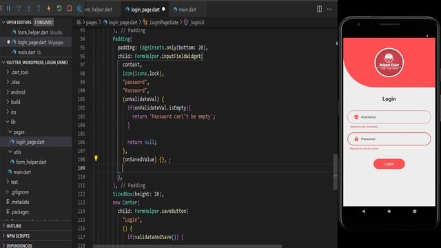 ? Login/Logout System in Flutter With Rest API & WordPress ? смотреть онлайн
