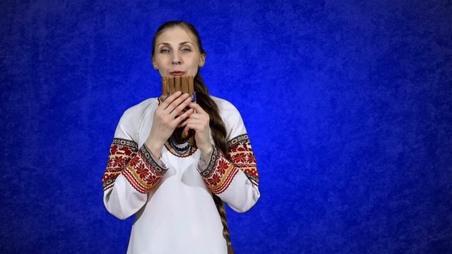 Как играть на кугиклах - фольклорный духовой музыкальный инструмент Курской области смотреть онлайн