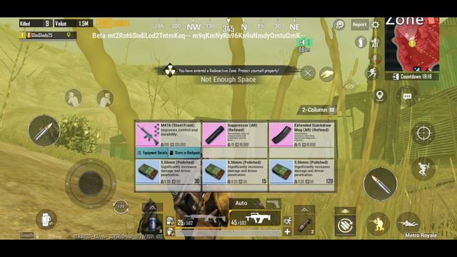 BEST LOOT FROM PLAYER MK14 REFINED AND GROZA STEEL FRONT RADIATIONZONE METRO ROYAL CHAPTER 2 смотреть онлайн