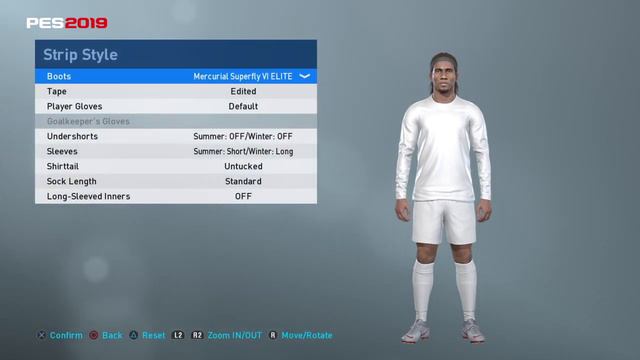PES 2019 Drogba face and body Edit (+ stats смотреть онлайн