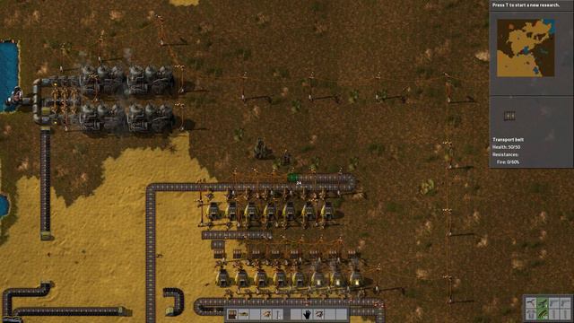 Factorio EP 4 Iron & Storage Setup смотреть онлайн
