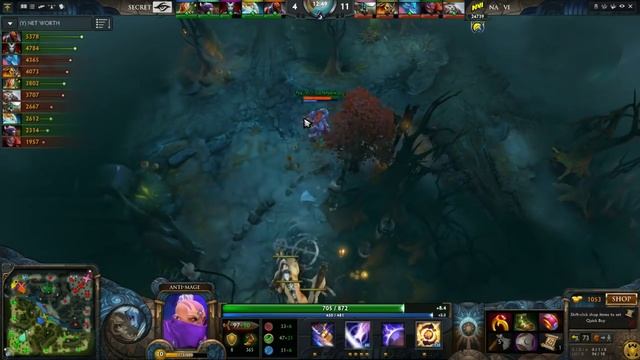 Secret -vs- Na`Vi, TI5 Group A, Game 1 смотреть онлайн