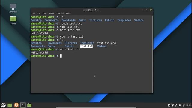 How to encrypt files on Linux via terminal using GPG смотреть онлайн