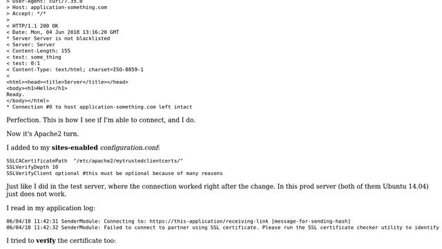 DevOps & SysAdmins: Curl succeeds in sending https requests, apache2 can't смотреть онлайн