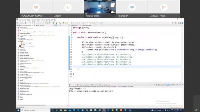 Core Java - Immutable class + Singleton + Generics смотреть онлайн