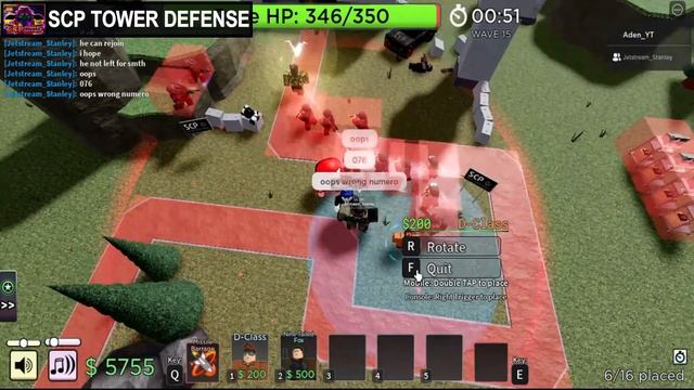 FIRST TIME PLAYING SCP TOWER DEFENSE [XK-CLASS HARD MODE] || SCP TOWER DEFENSE - ROBLOX смотреть онлайн