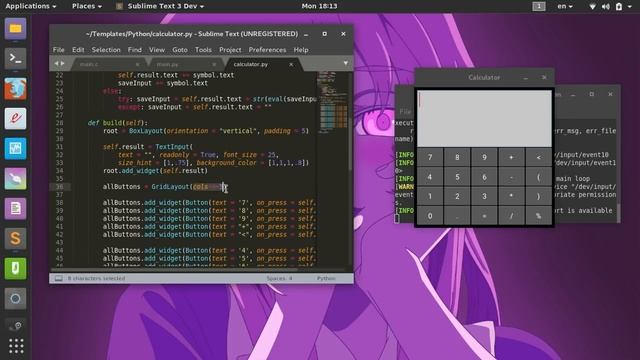 // Python += Kivy # 2 // Калькулятор // смотреть онлайн