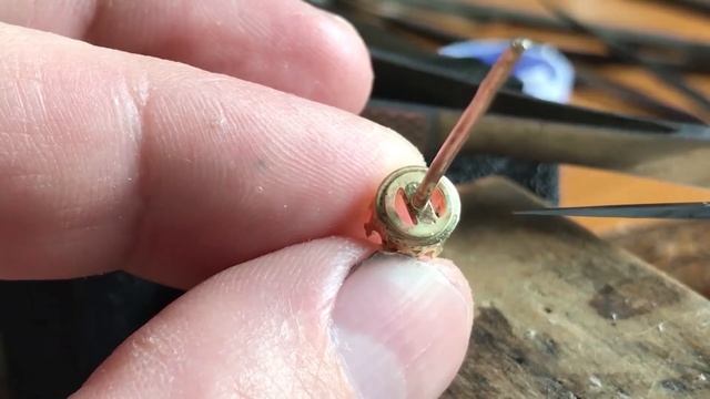 Ювелирное дело. Пусеты из 3 D модели.