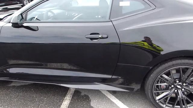 Chevrolet Camaro ZL1 Coupe 6 2L V8 Black смотреть онлайн