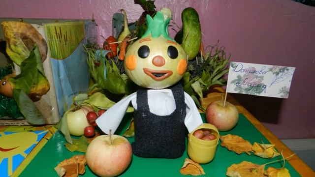 Идеи осенних поделок из природного материала. смотреть онлайн