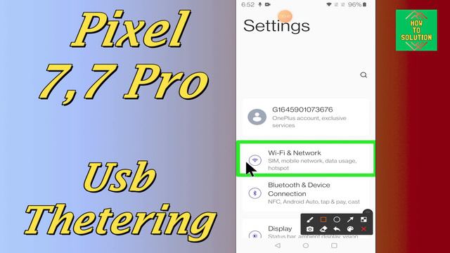Google Pixel 7, Pro USB Thethering || How to setup USB tethering смотреть онлайн