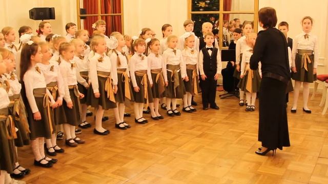 Рождественский концерт - "Журавель", хор ДМШ №9 , Шереметьевский дворец - 19.12.2016 г. смотреть онлайн