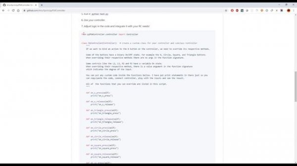 Connect PS4 Controller to Raspberry Pi and Python